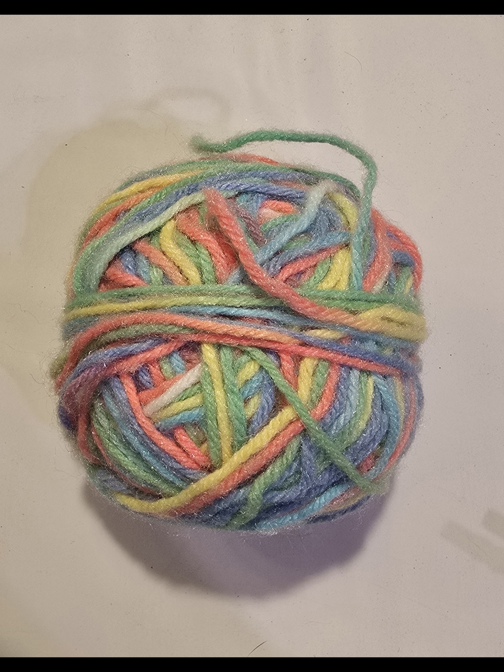 FREE Multicolor Pastel Yarn Ball